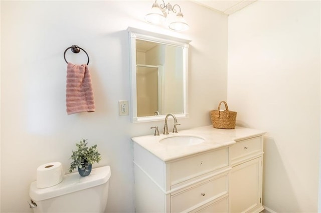 3664 Maple Forge Ln, Gainesville, GA 30504 - full bathroom with vanity and a shower with shower door