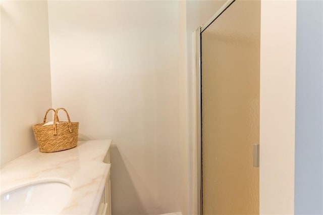 3664 Maple Forge Ln, Gainesville, GA 30504 - full bathroom with a stall shower and vanity