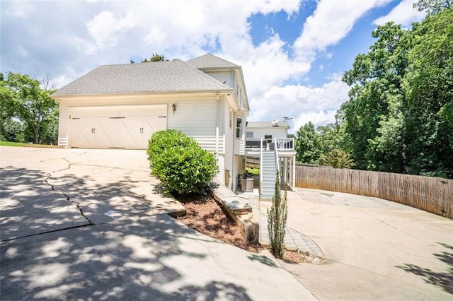 3664 Maple Forge Ln, Gainesville, GA 30504 - view of side of property featuring concrete driveway and a garage