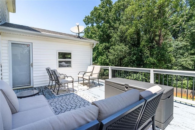 3664 Maple Forge Ln, Gainesville, GA 30504 - wooden terrace featuring an outdoor living space