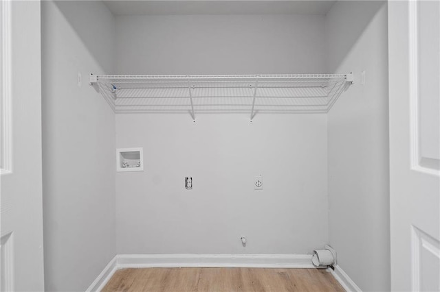 3156 Ozmer Lndg, Decatur, GA 30034 - washroom with hookup for an electric dryer, light wood finished floors, hookup for a gas dryer, and washer hookup