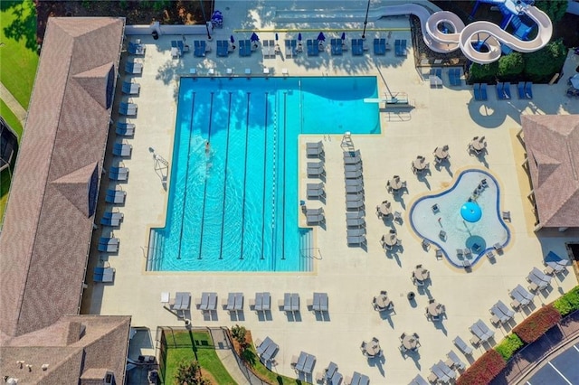 drone / aerial view