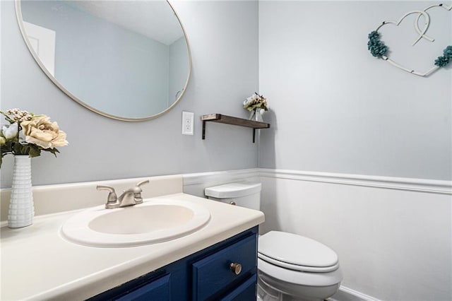 1879 Beaver Dam Ln NE, Marietta, GA 30062 - half bathroom with toilet and vanity