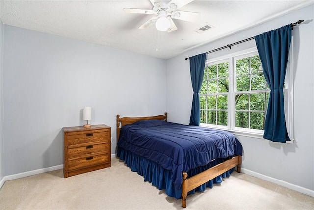 1879 Beaver Dam Ln NE, Marietta, GA 30062 - bedroom featuring baseboards, carpet floors, and a ceiling fan