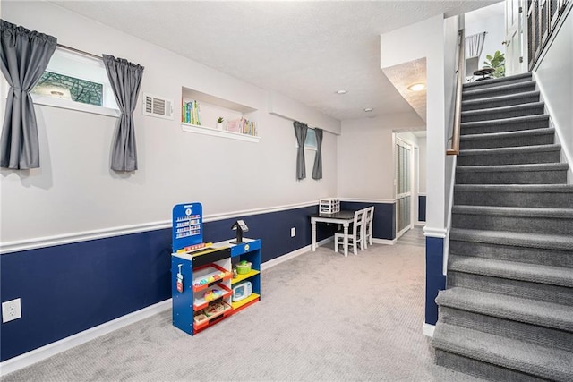 1879 Beaver Dam Ln NE, Marietta, GA 30062 - game room featuring carpet flooring, baseboards, and recessed lighting
