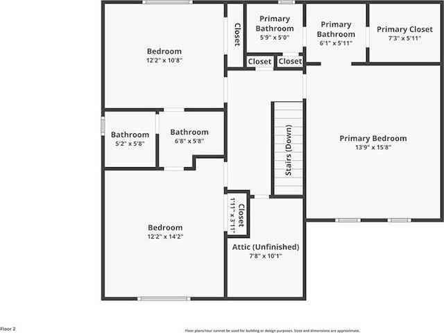 1879 Beaver Dam Ln NE, Marietta, GA 30062 - floor plan / room layout