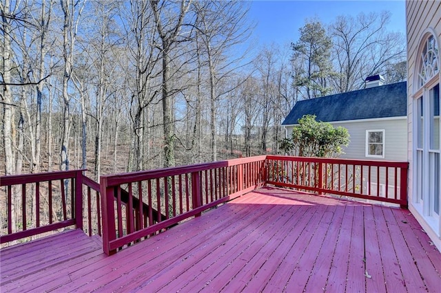 1924 Wilkenson Xing, Marietta, GA 30066 - view of wooden terrace
