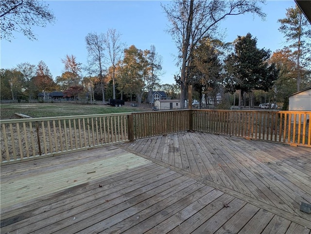 view of deck