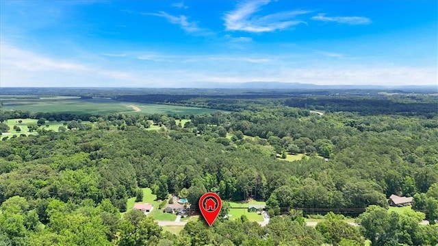 1162 Newtown Church Rd NE, Calhoun, GA 30701 - drone / aerial view of a heavily wooded area