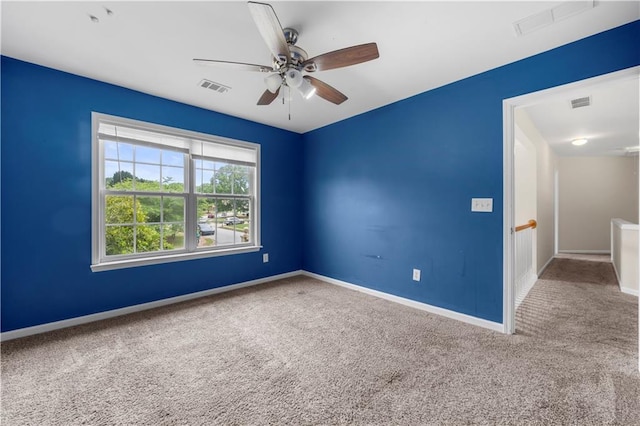 5312 Tormeal Trce, Suwanee, GA 30024 - carpeted empty room featuring a ceiling fan and baseboards