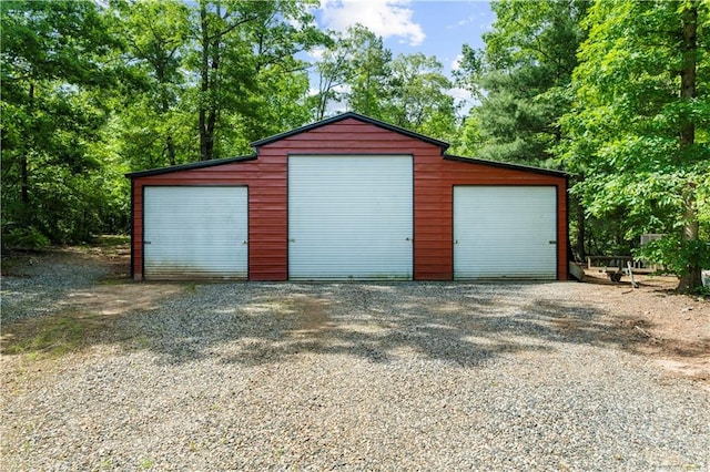 989 Pink Williams Rd, Dahlonega, GA 30533 - view of detached garage