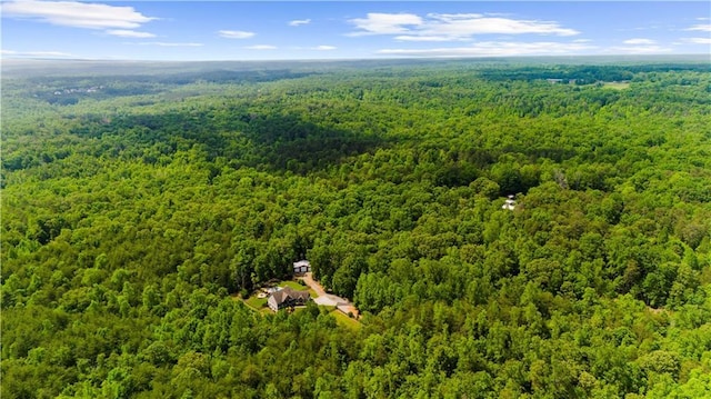 989 Pink Williams Rd, Dahlonega, GA 30533 - drone / aerial view of a heavily wooded area