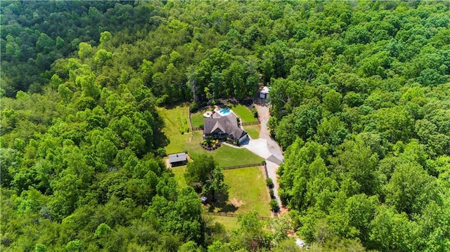 989 Pink Williams Rd, Dahlonega, GA 30533 - bird's eye view of a forest