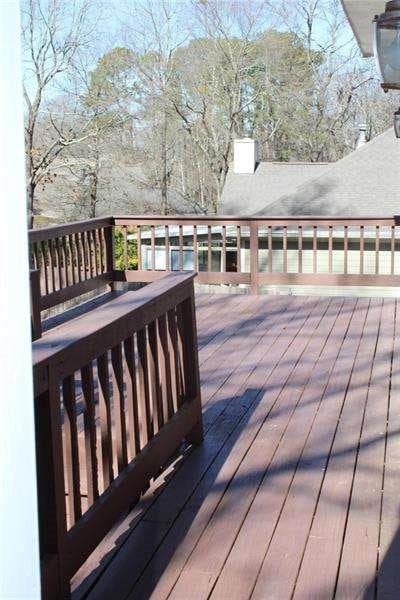 2031 Lakewood Cir, Grayson, GA 30017 - view of wooden deck