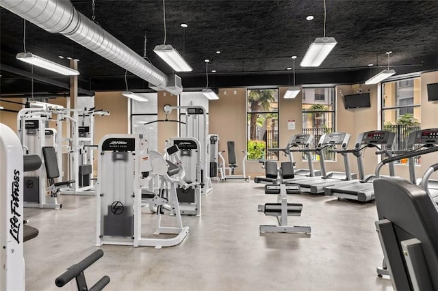 400 17th St NW Unit 1321, Atlanta, GA 30363 - view of exercise room