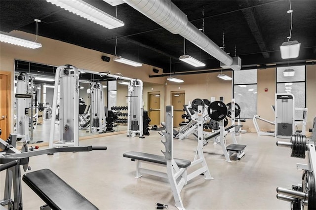 400 17th St NW Unit 1321, Atlanta, GA 30363 - view of gym
