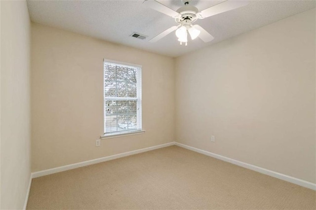 184 Darbys Crossing Ct, Hiram, GA 30141 - unfurnished room with light carpet, baseboards, and a ceiling fan