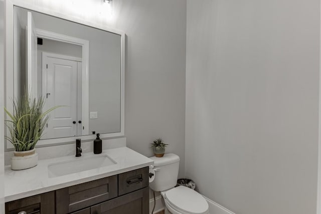 4781 Falling Brook Dr, Flowery Branch, GA 30542 - bathroom with vanity and toilet