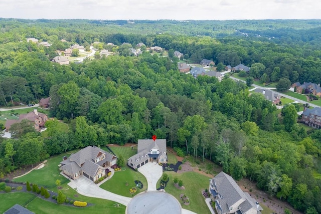 4781 Falling Brook Dr, Flowery Branch, GA 30542 - view of property location featuring a heavily wooded area and nearby suburban area