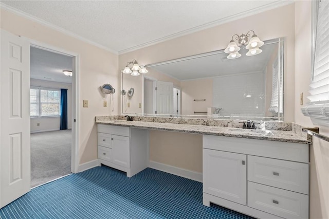 4116 River Cliff Chase SE, Marietta, GA 30067 - full bath featuring washer / clothes dryer, a bathtub, baseboards, and ornamental molding