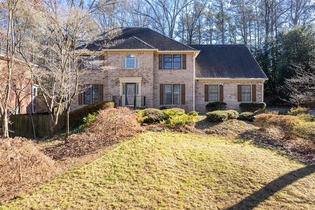 4116 River Cliff Chase SE, Marietta, GA 30067 - colonial house featuring brick siding and a shingled roof