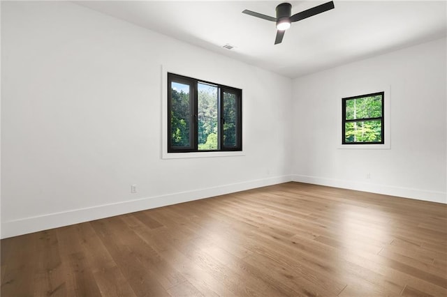 5175 Cascade Rd, Atlanta, GA 30331 - spare room with ceiling fan, baseboards, and wood finished floors