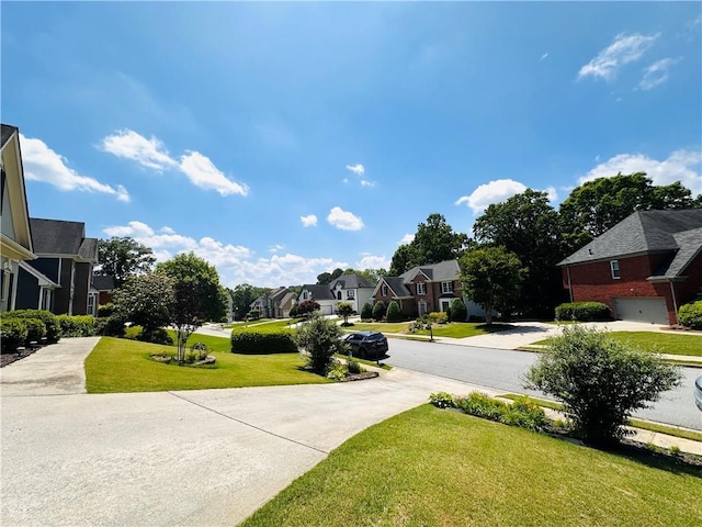 1739 Praters Pt, Dacula, GA 30019 - view of street featuring a residential view and sidewalks