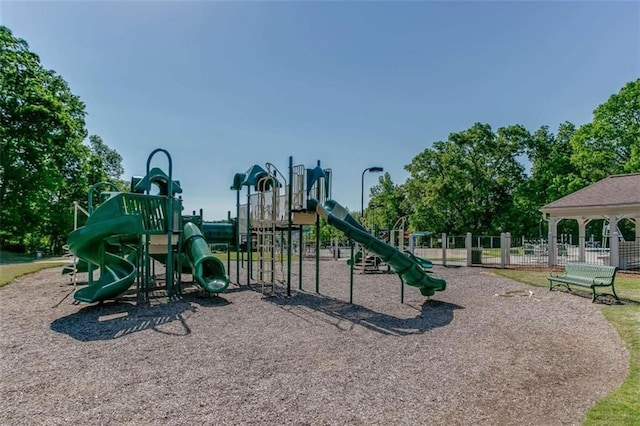 1739 Praters Pt, Dacula, GA 30019 - community jungle gym featuring fence