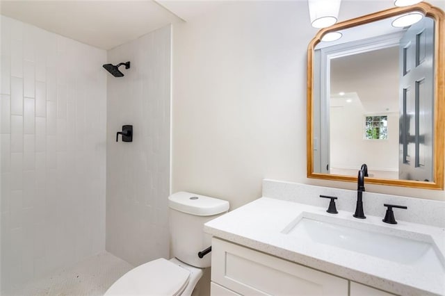 2015 Clipper Straits, Snellville, GA 30078 - bathroom featuring vanity and a tile shower