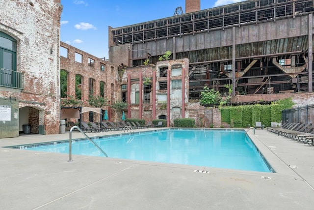 view of community pool