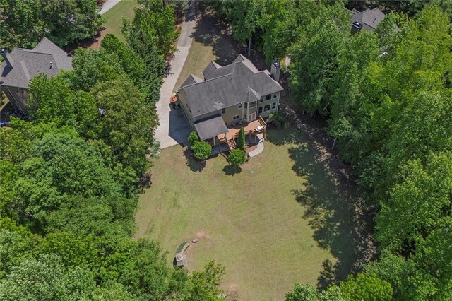 view of subject property