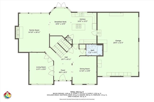 floor plan / room layout