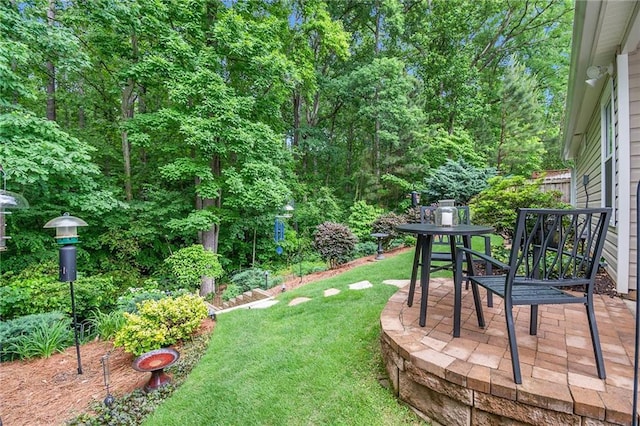 624 Spanish Oak Dr, Acworth, GA 30102 - view of grassy yard with a patio