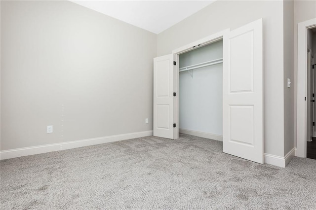 262 Stephens Rd, Cedartown, GA 30125 - unfurnished bedroom featuring carpet flooring, baseboards, and a closet