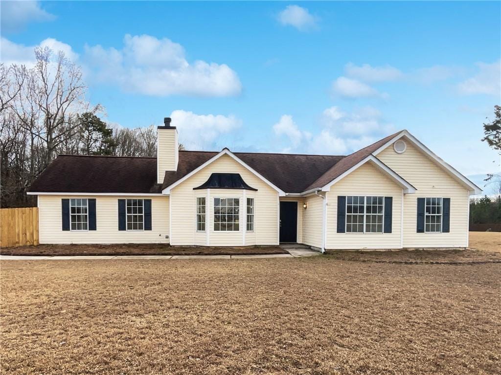 view of ranch-style house