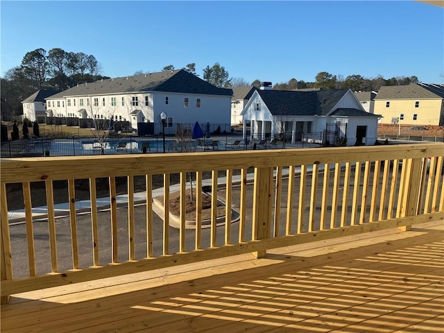 3352 Cranston Ln, Kennesaw, GA 30144 - wooden terrace with a residential view