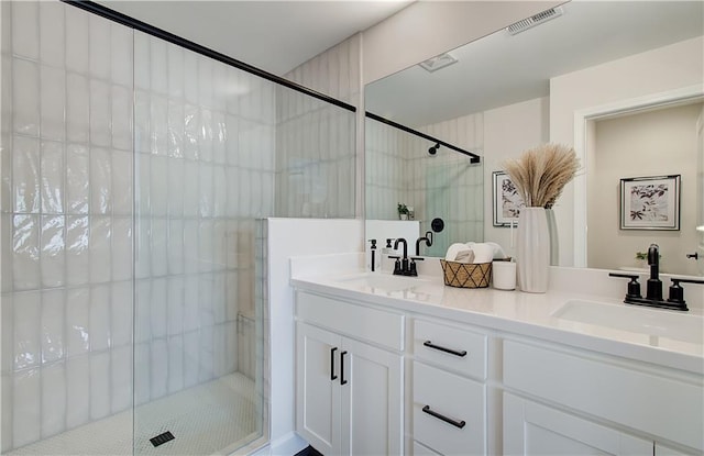 3352 Cranston Ln, Kennesaw, GA 30144 - full bath with a stall shower and double vanity