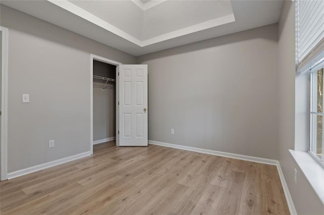 4625 Thermal Ct, Douglasville, GA 30135 - unfurnished bedroom featuring light wood-type flooring, baseboards, and a closet