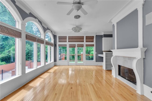 470 Manor Oak Ln SE, Marietta, GA 30067 - unfurnished sunroom with french doors