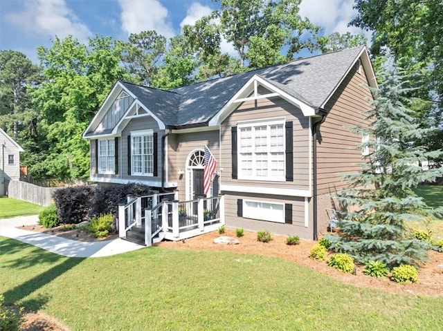 70 Maplewood Ln, Acworth, GA 30101 - split foyer home with a shingled roof