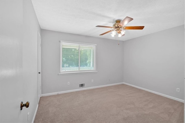 19 Quail Hollow Ct, Dallas, GA 30157 - carpeted spare room with a ceiling fan, baseboards, and a textured ceiling