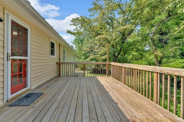 19 Quail Hollow Ct, Dallas, GA 30157 - view of wooden deck