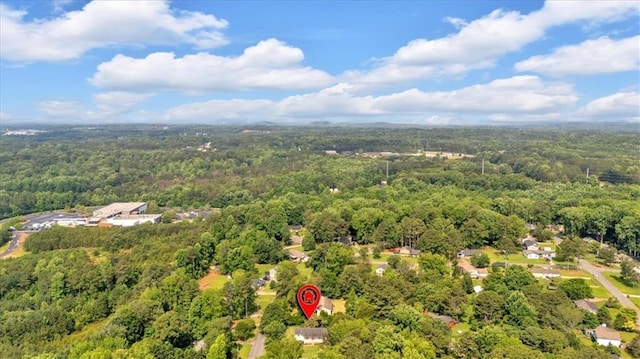 19 Quail Hollow Ct, Dallas, GA 30157 - bird's eye view of a forest