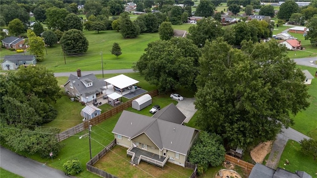 drone / aerial view featuring a residential view