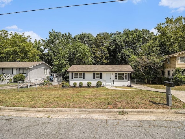 3453 Eisenhower Cir E, Atlanta, GA 30354 - ranch-style home with driveway