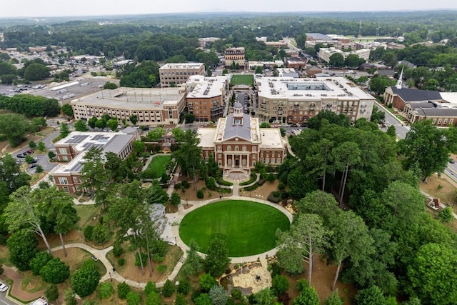 drone / aerial view