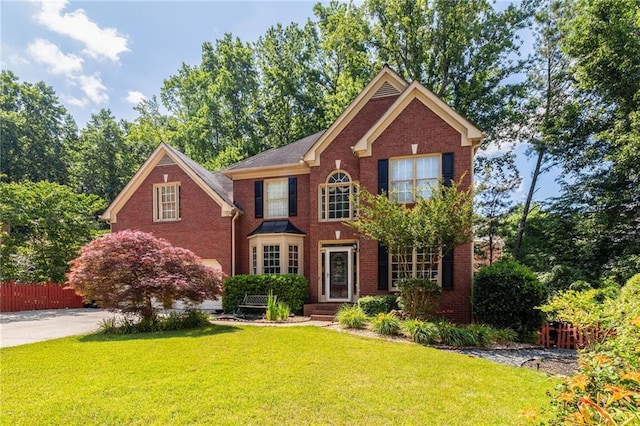 5287 Wild Indigo Way, Acworth, GA 30102 - view of front of home with brick siding and concrete driveway