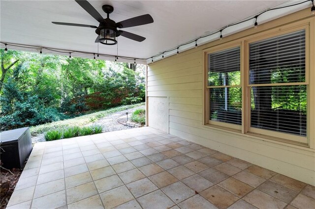 5287 Wild Indigo Way, Acworth, GA 30102 - view of patio / terrace featuring ceiling fan