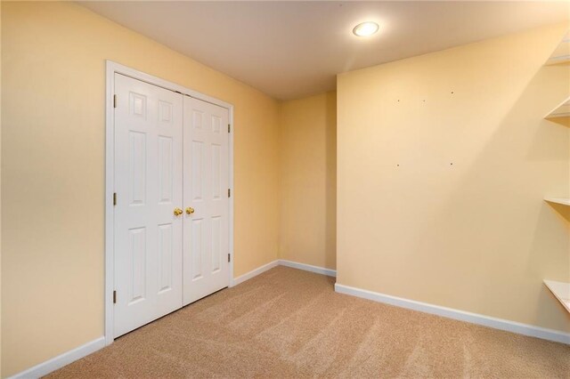 5287 Wild Indigo Way, Acworth, GA 30102 - unfurnished bedroom featuring carpet, a closet, and recessed lighting