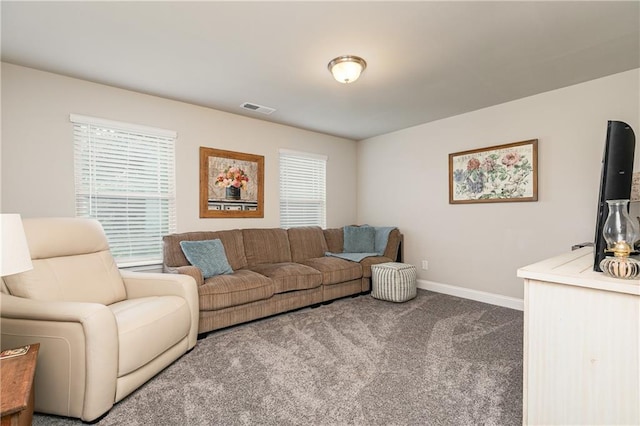 3302 Bellingham Way, Lithia Springs, GA 30122 - carpeted living area featuring baseboards